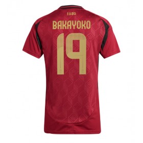 Belgien Johan Bakayoko #19 Heimtrikot EM 2024 Kurzarm
